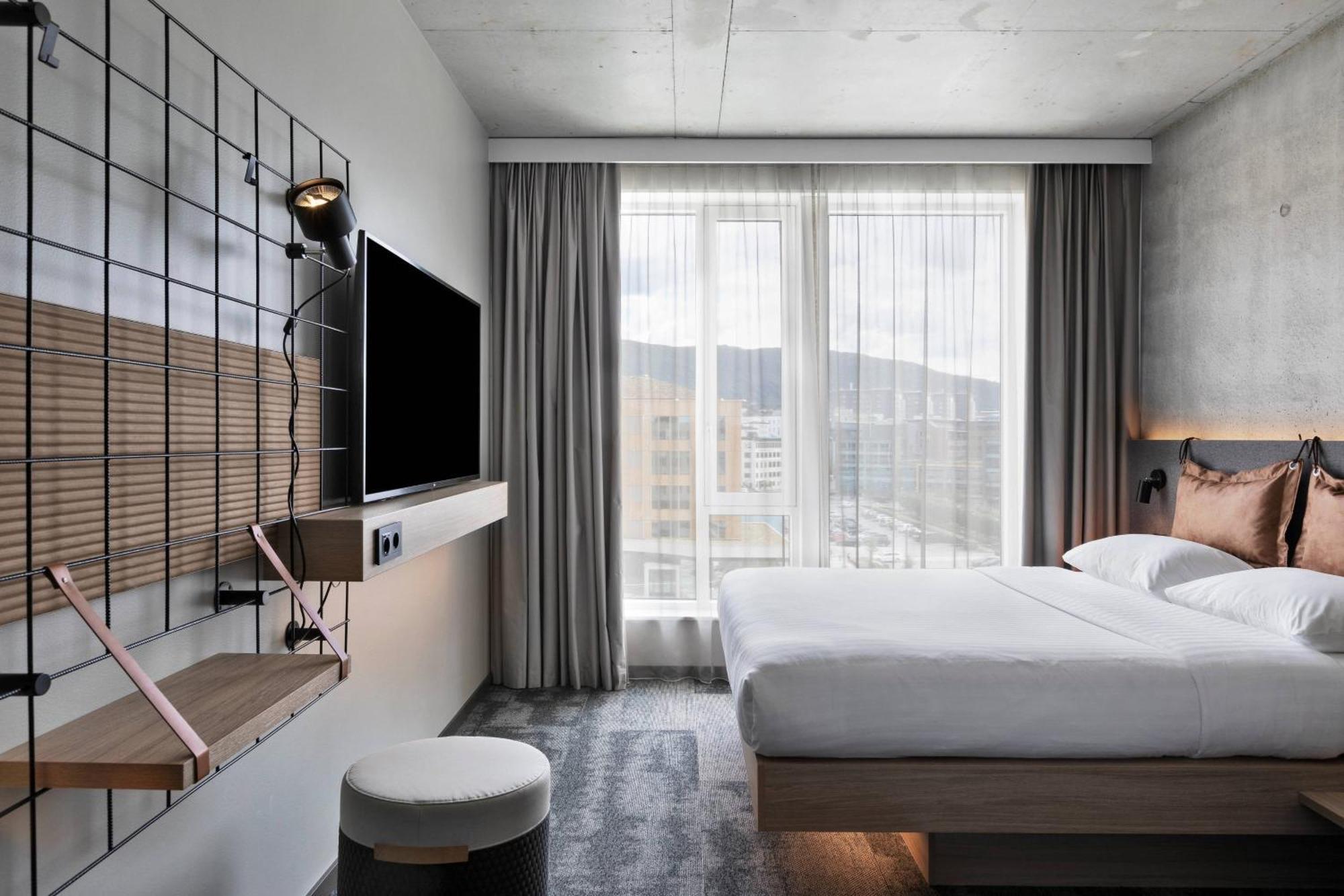 Moxy Bergen Hotel Bagian luar foto